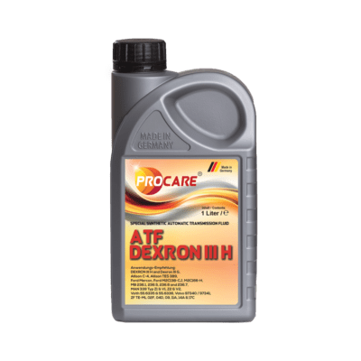 Procare ATF DX III H is an Automatic Transmission Fluid, which is made from mineral base oils and products from the synthetic technology,