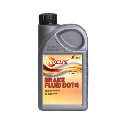 Brake Fluid DOT 4 is suitable for motor car brake systems DOT 3 and DOT 4