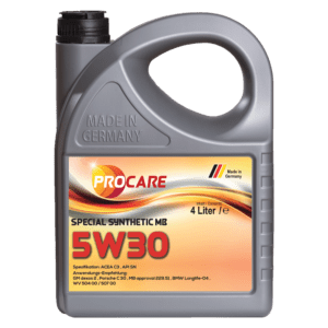 Special Synthetic MB 5W-30 is a modern low friction oil reduction of deposits and sludge by effective cleaning additives