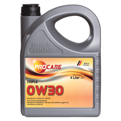 Triple 0W-30 keeps the filter clean because of the "low-SAPS" formula diesel particulate