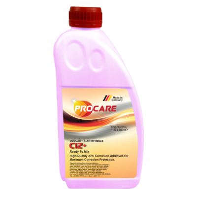 Procare Coolant C12 plus is a ready water-diluted modern antifreeze