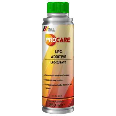 LPG Additive is a specially developed active substance concentrate for the petrol of gas-powered vehicles (LPG/CNG)