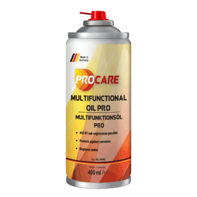 Procare Multifunctional Oil Pro is a physiologically safe synthetic oil with multifunctional additive combination