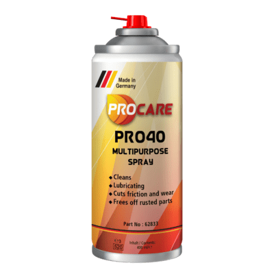 Procare PRO 40 Mehrzweckspray Multifunktionsöl mit universellen Einsatzmöglichkeiten auf Mineralölbasis