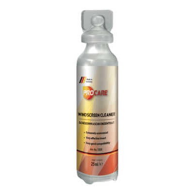 procare Windscreen Cleaner is a highly effective cleaning concentrate for the windscreen washer system